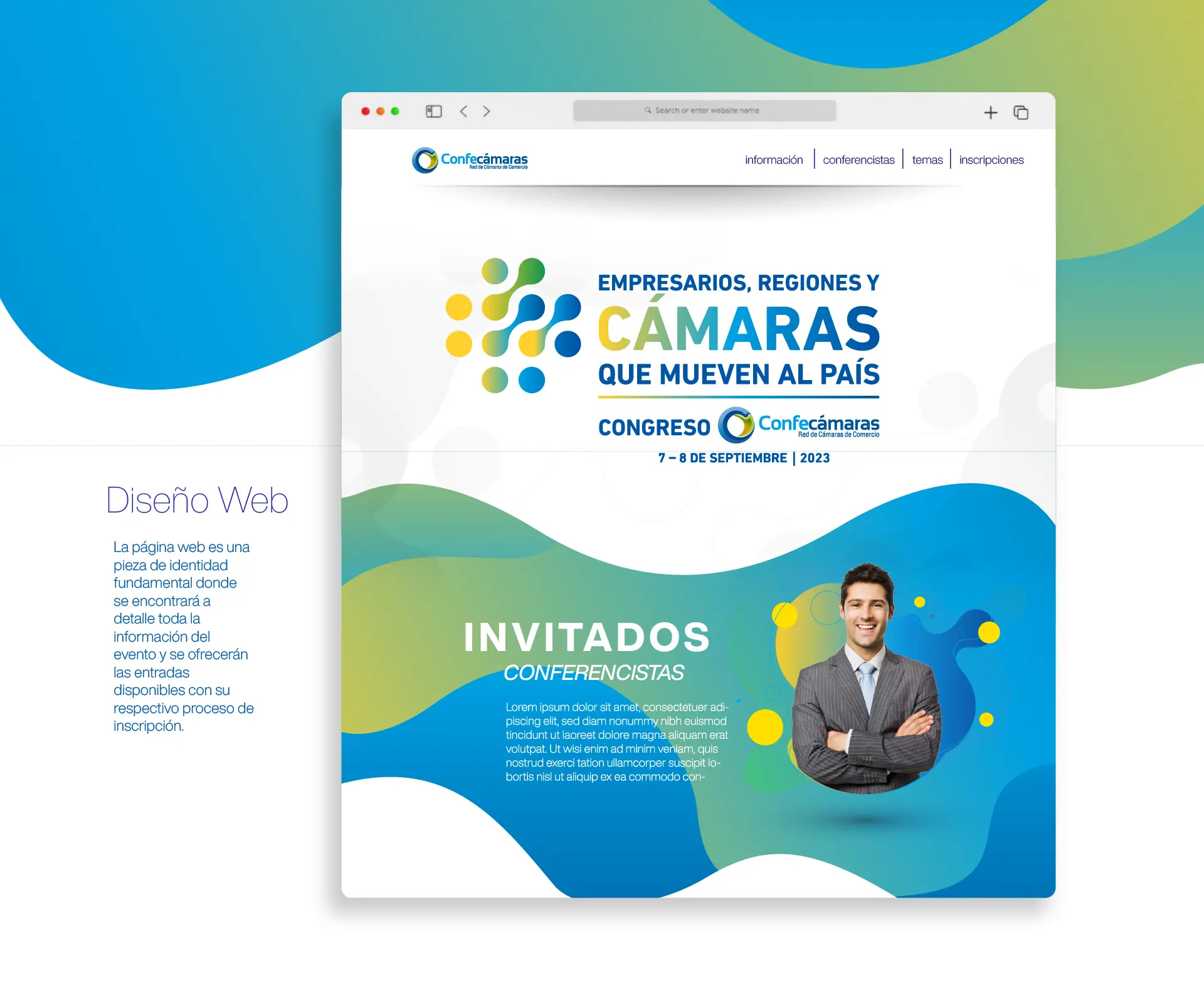 Imagen proyecto Congreso Confecamaras 2023